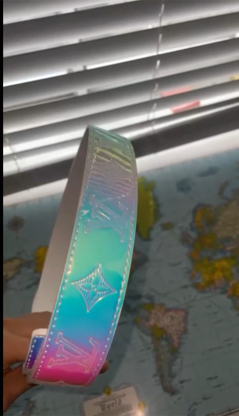Louis Vuitton iridescent belt - photo 2