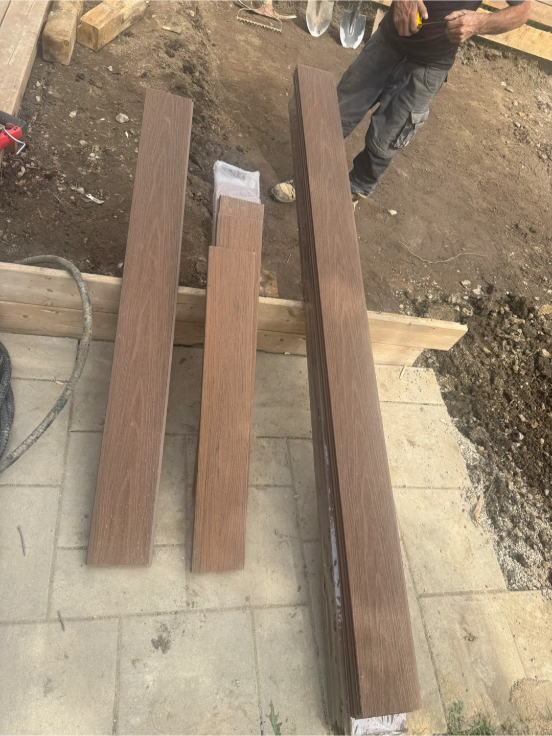 Composite wood boards