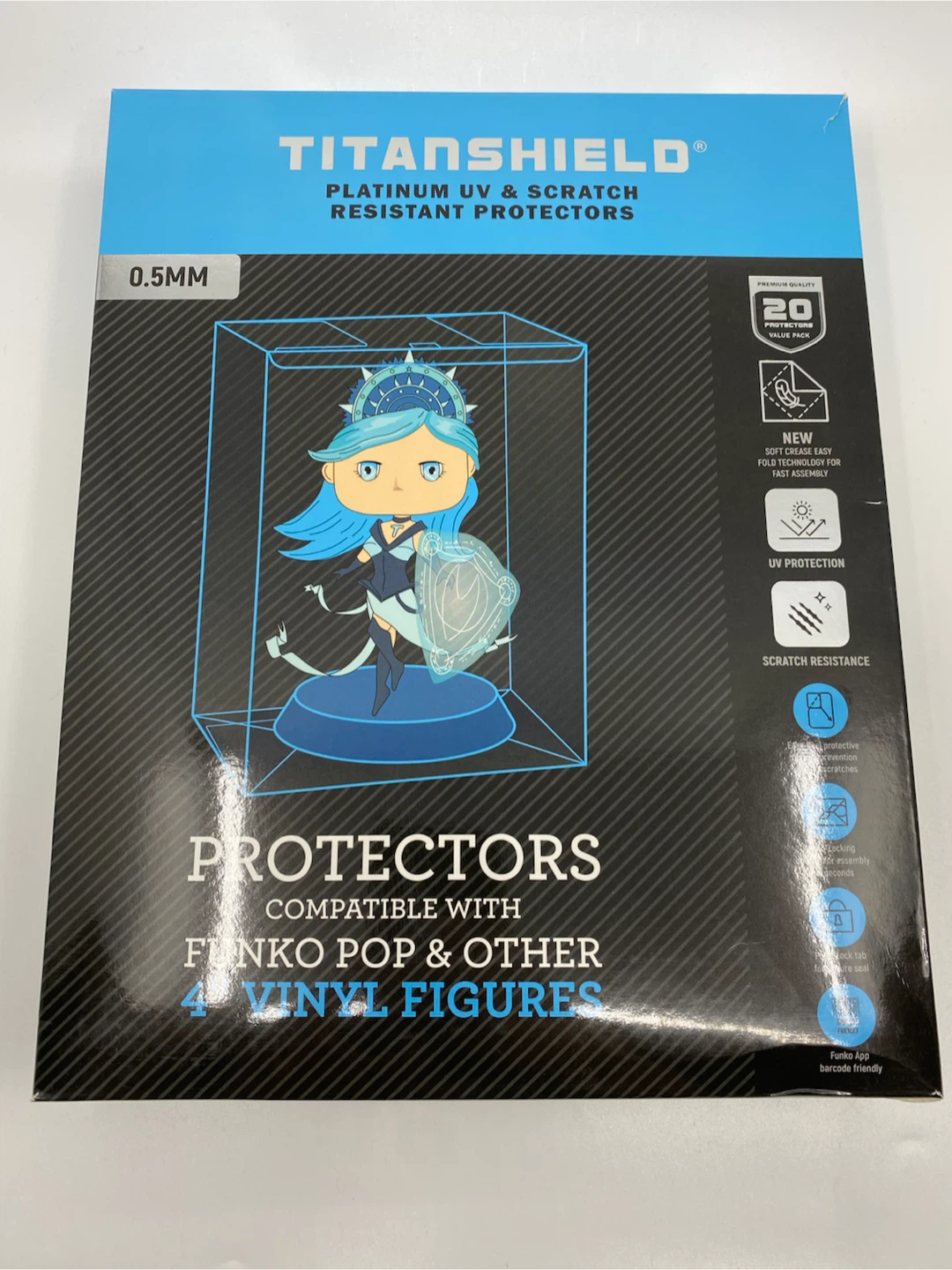 TitanShield Funko Protector - 20 Pack