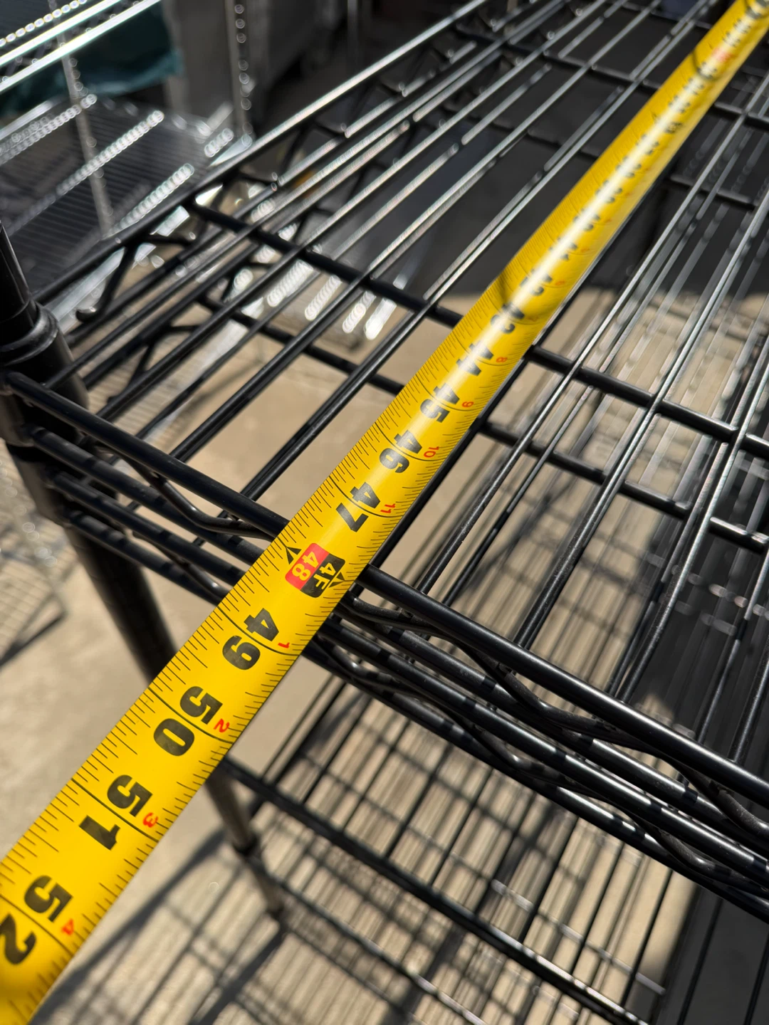 Black Wire Shelving Unit - 5 Tiers - photo 3
