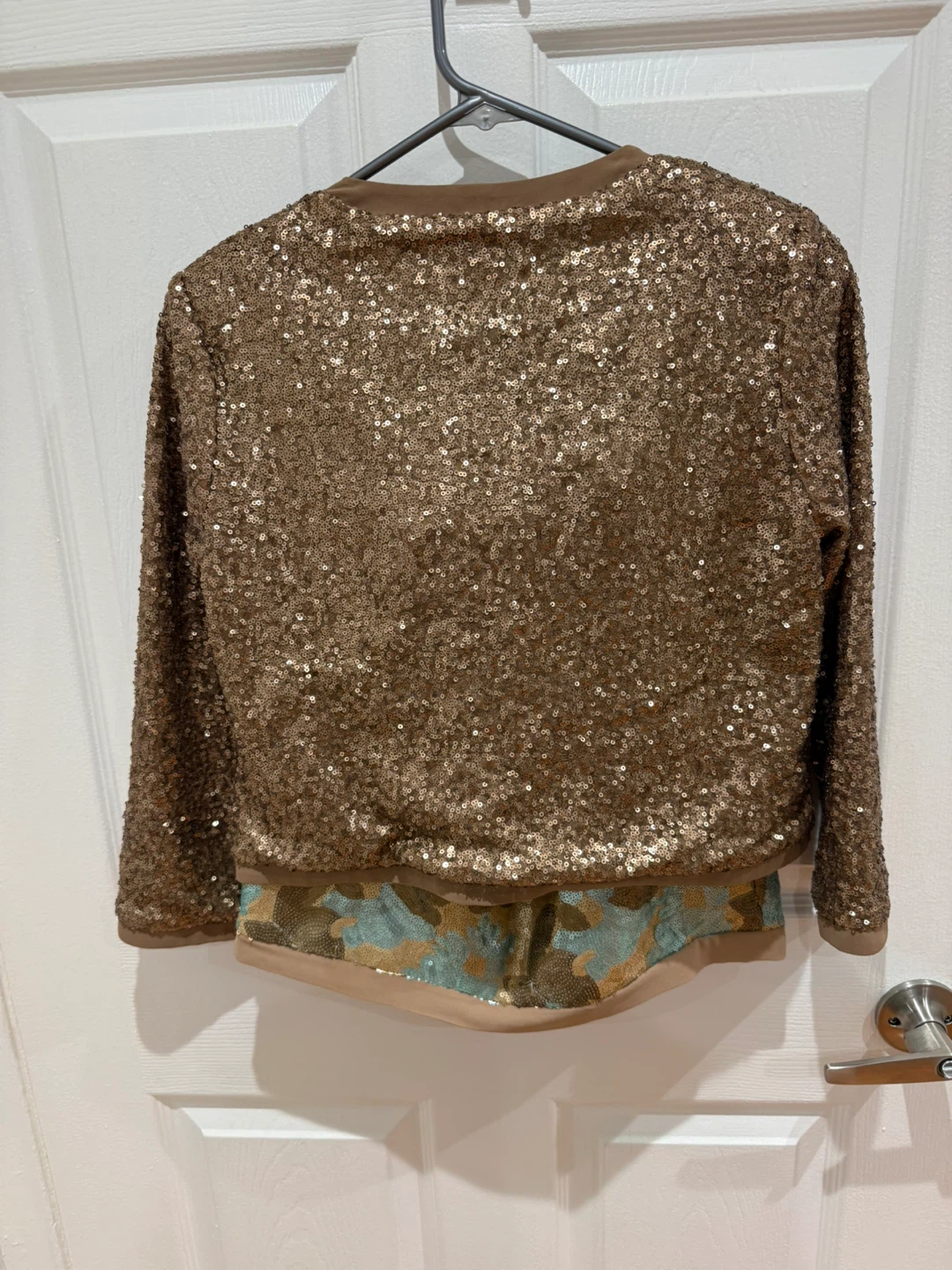 Forever 21 Sequin Blazer and Floral Skirt Set - photo 4