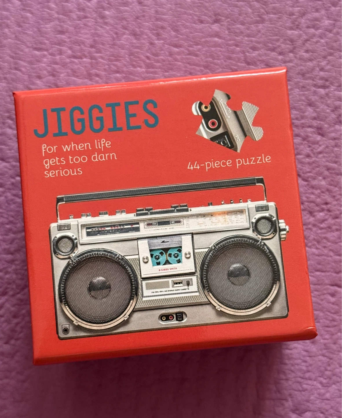 NEW✨Boombox Jiggies 44-Piece Puzzle