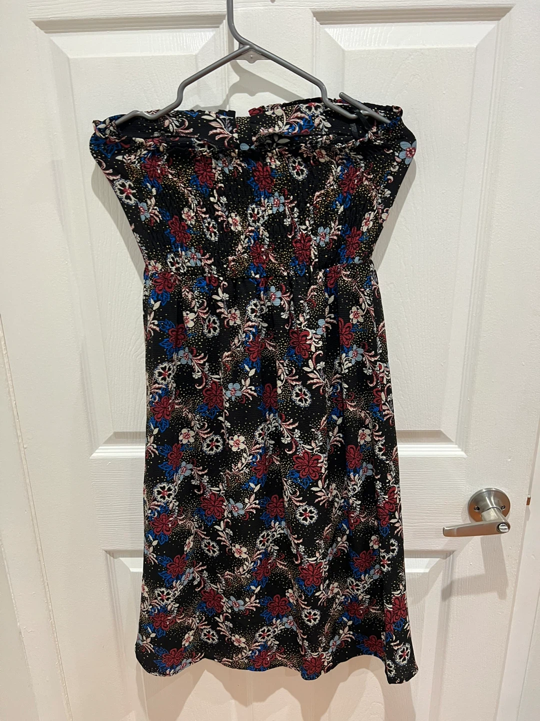 Floral Strapless Dress - photo 2