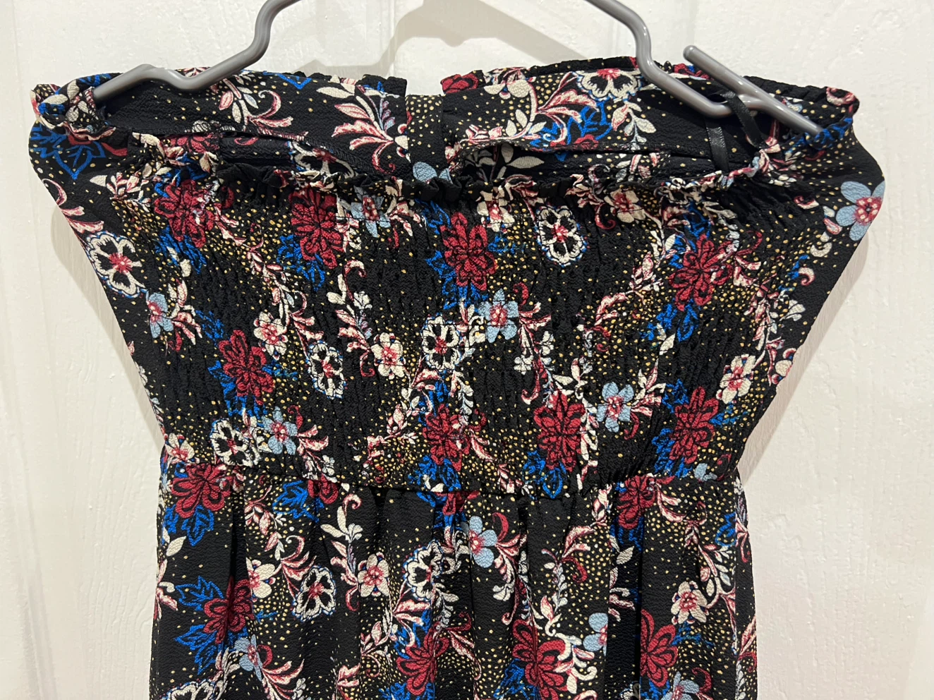 Floral Strapless Dress - photo 3