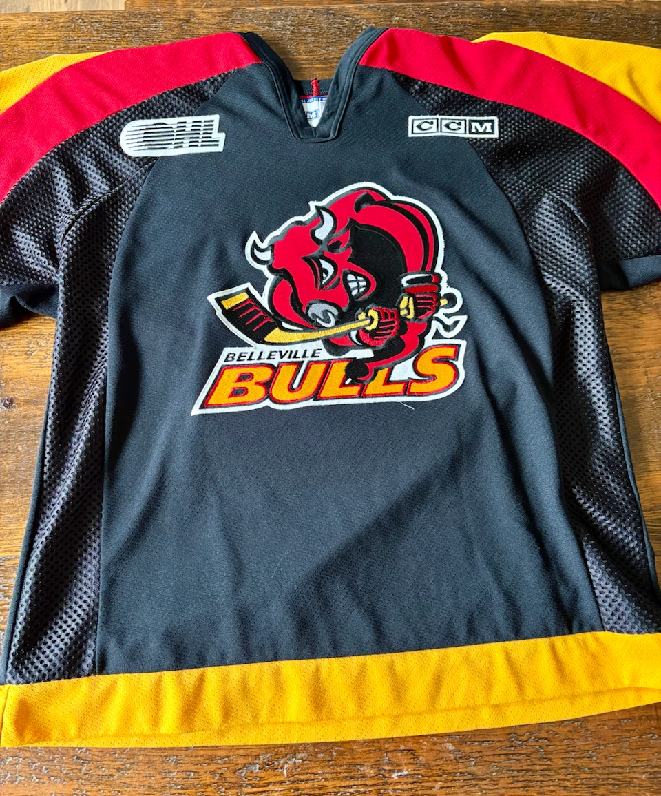 Belleville Bulls Jersey and Sweatshirt