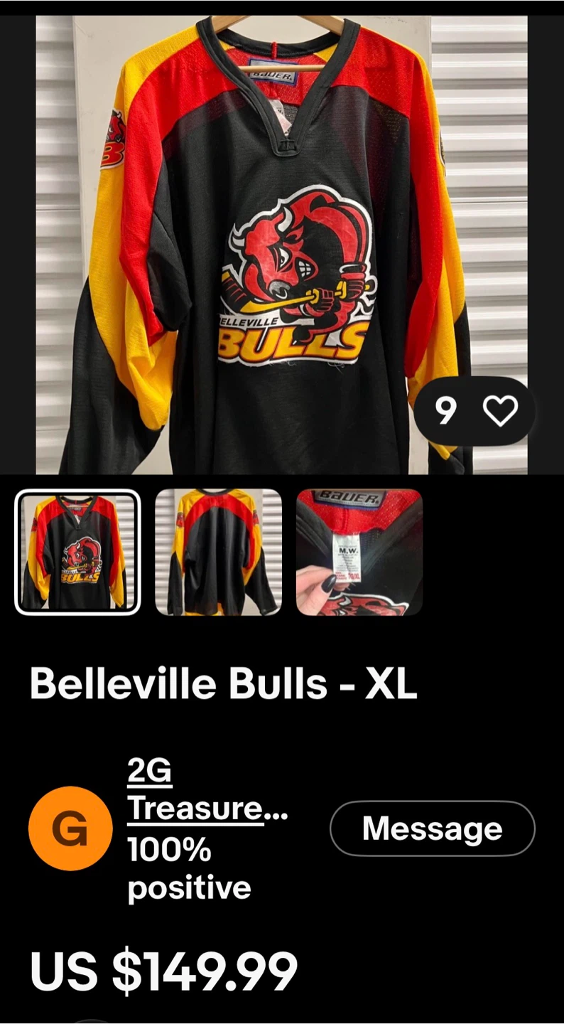 Belleville Bulls Jersey and Sweatshirt - photo 5