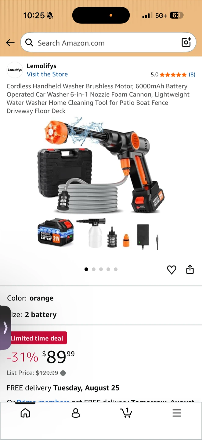 Cordless Pressure Washer Kit - photo 4