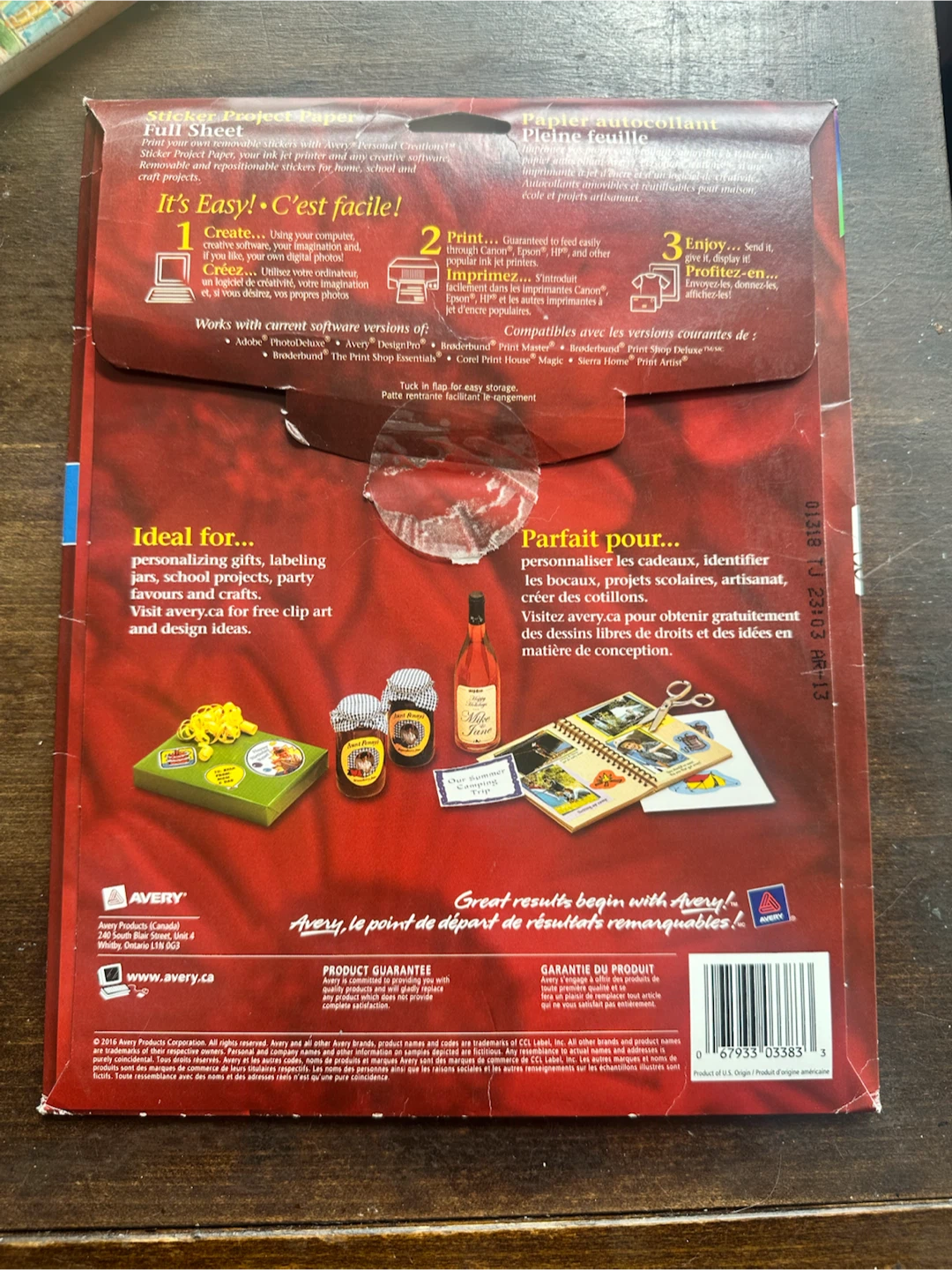 Full blank sticker sheets by Avery 14 sheets - photo 2