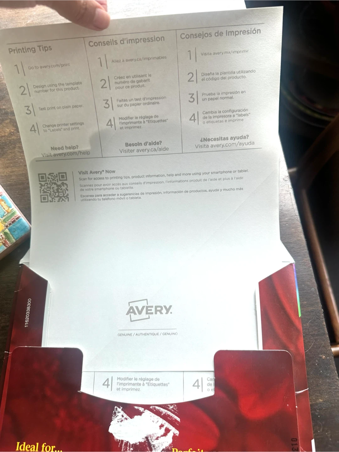 Full blank sticker sheets by Avery 14 sheets - photo 3