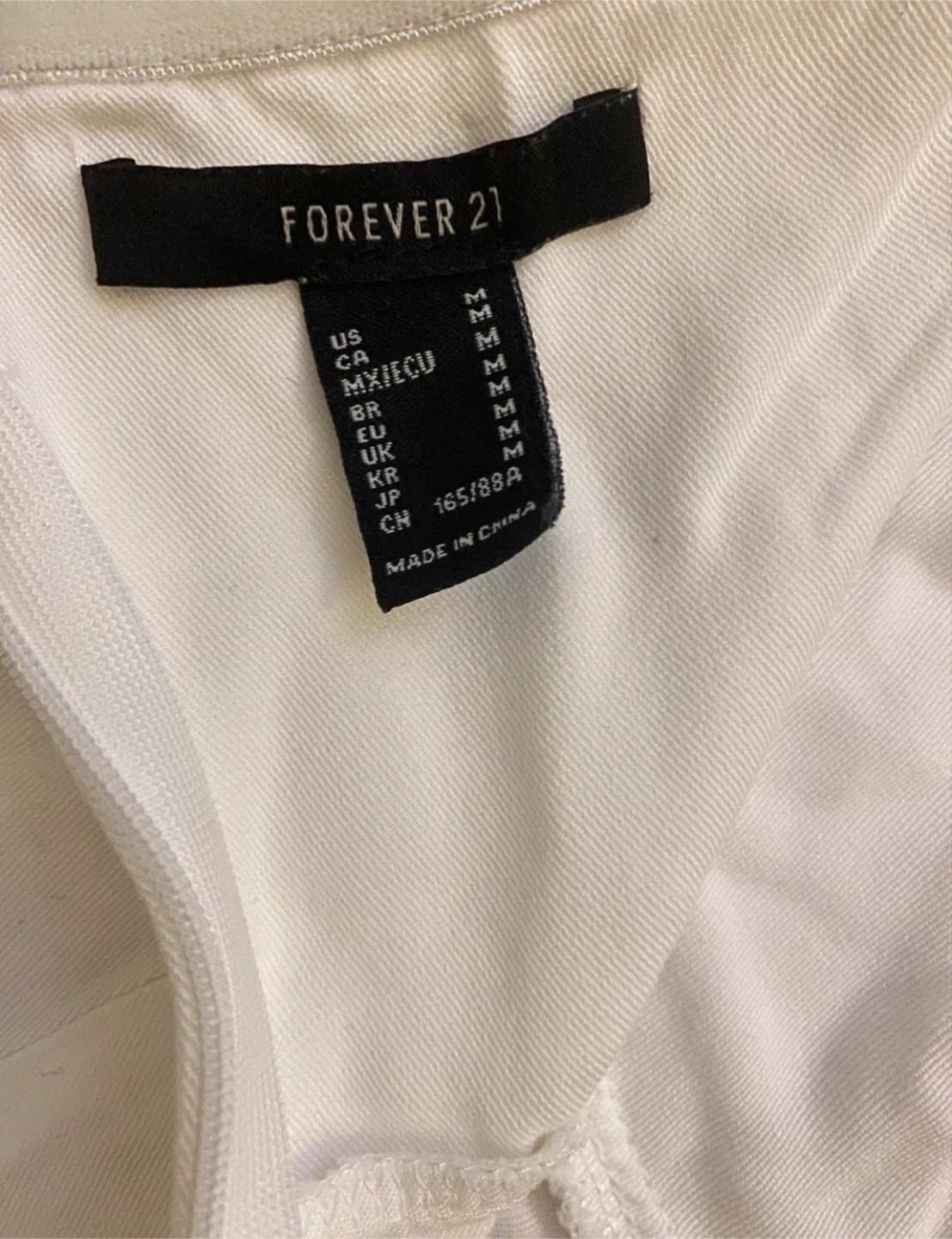 Forever 21 White Strapless Wide Leg Jumpsuit - photo 3