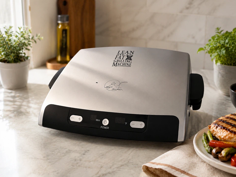 George Foreman Lean Mean Fat Grilling Machine