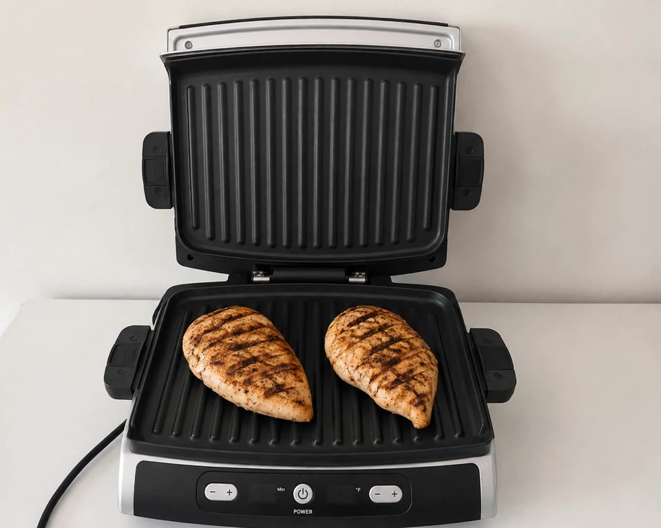 George Foreman Lean Mean Fat Grilling Machine - photo 2