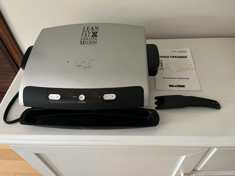 George Foreman Lean Mean Fat Grilling Machine - photo 3