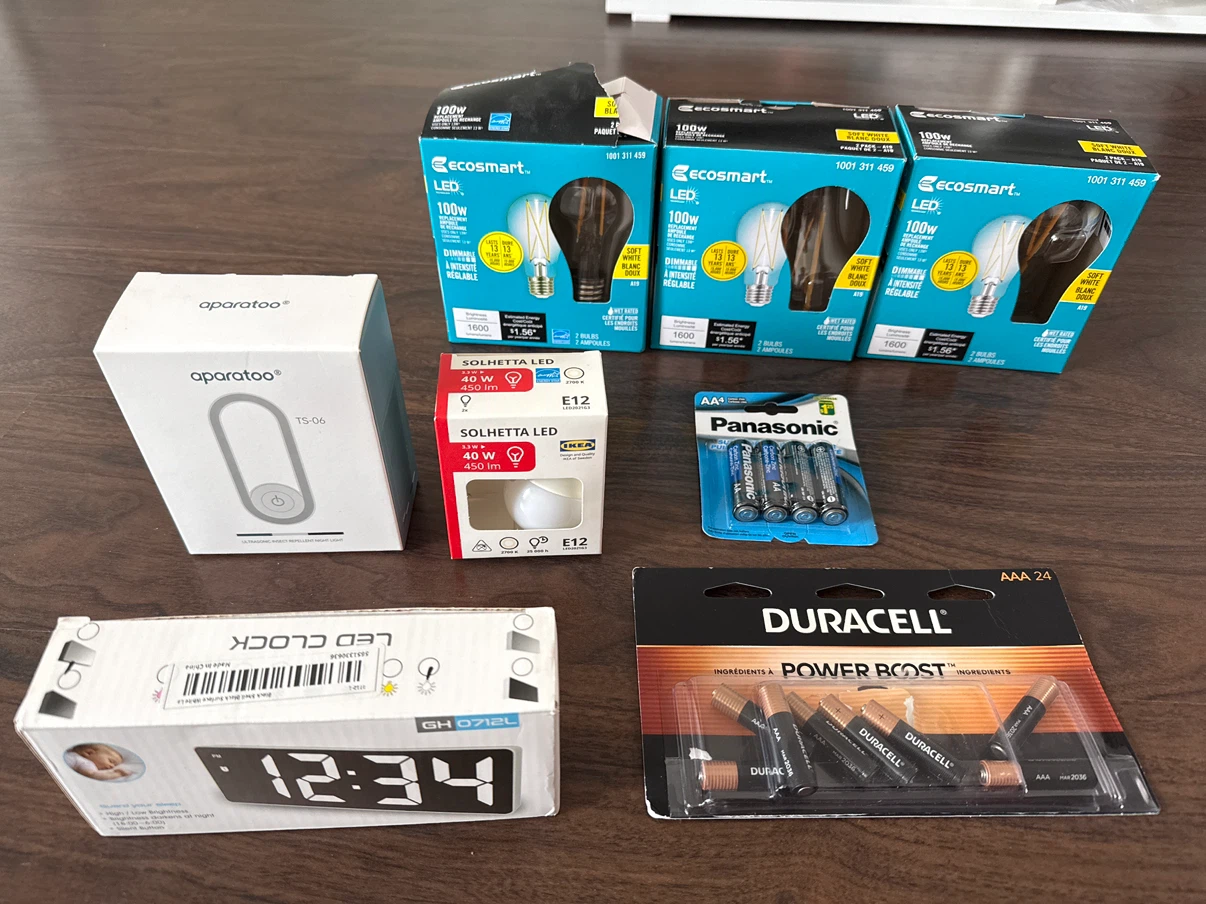New LED Light Bulbs and Batteries - photo 2