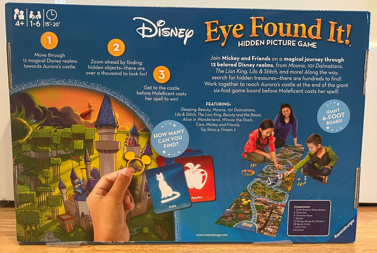 Disney Eye Found It! Hidden Picture Game - photo 2