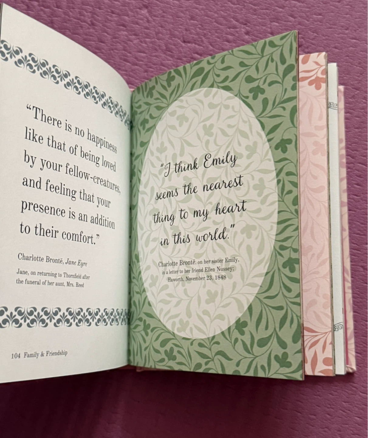 NEW✨Be More Bronte Words of Wisdom Book - photo 3