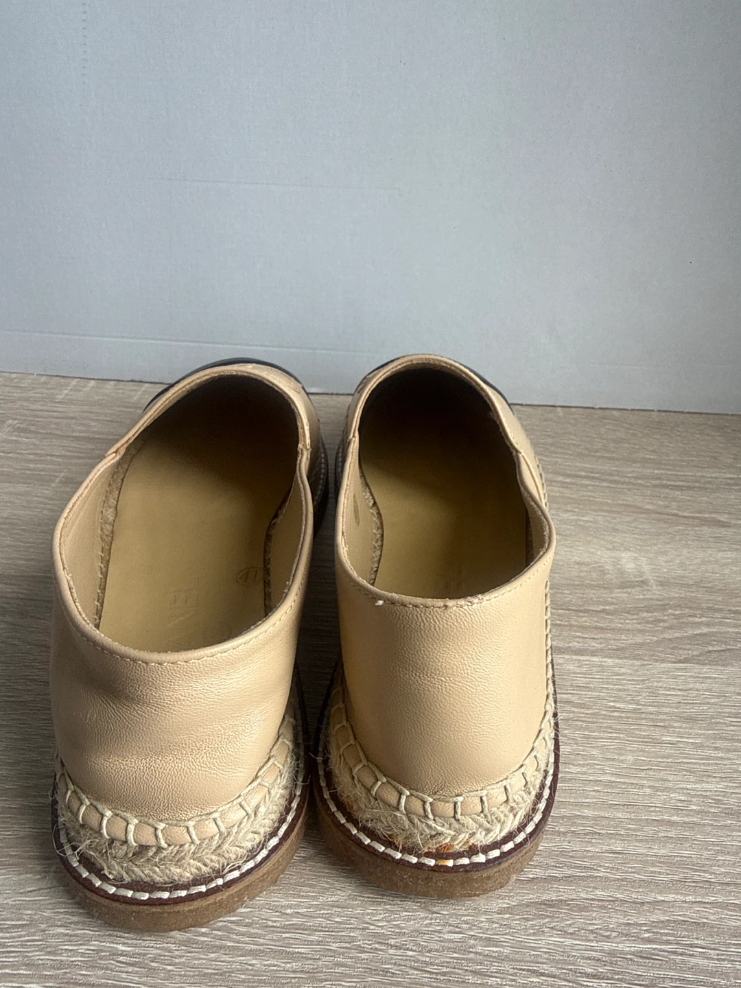 1:1, Chanel Espadrilles - Beige/Black  41.5( suited to appx 39) - photo 4