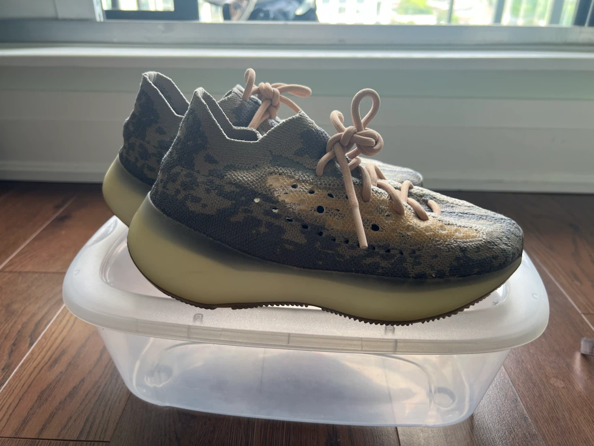 Adidas Yeezy Boost 380 "Mist" - Size 6 - photo 2