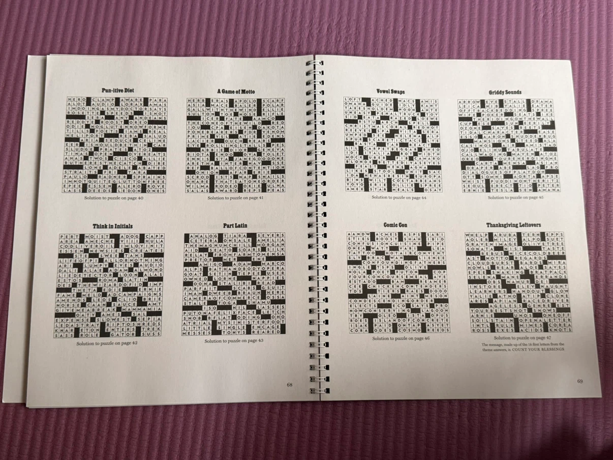 NEW✨New York Crosswords 50 Big Puzzles - photo 5