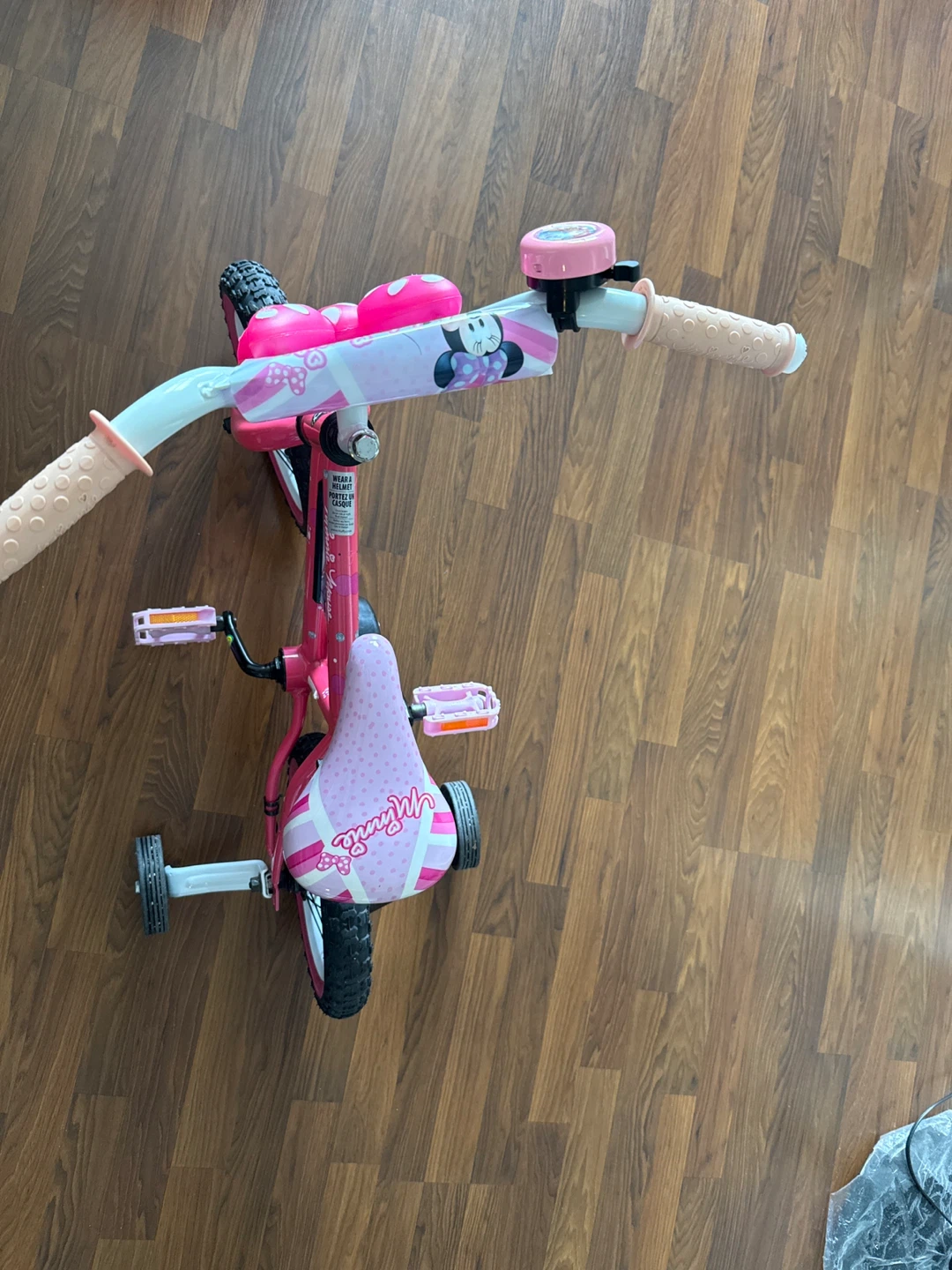 Kids Pink Minnie Mouse Bicycle
