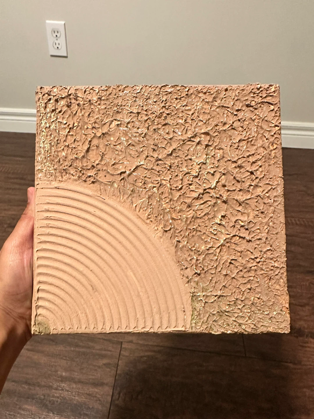 Textured Art Canvas -8” x8”