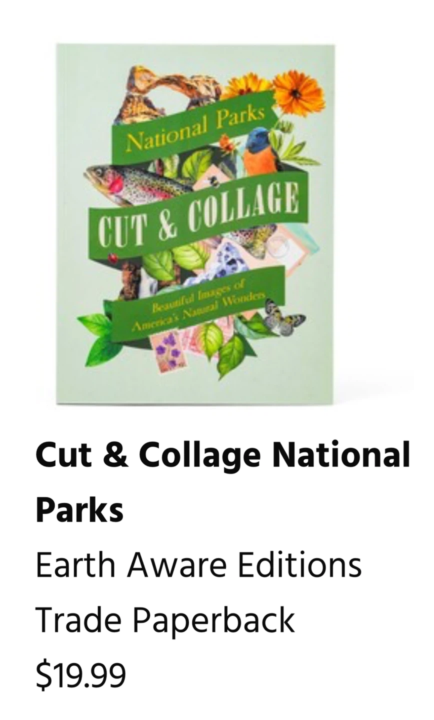 NEW✨National Parks Cut & Collage Book - photo 4
