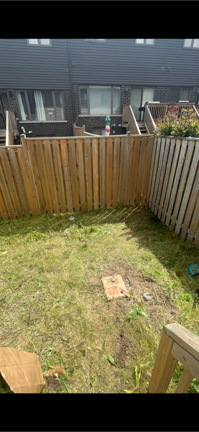 Wooden Fence Sections