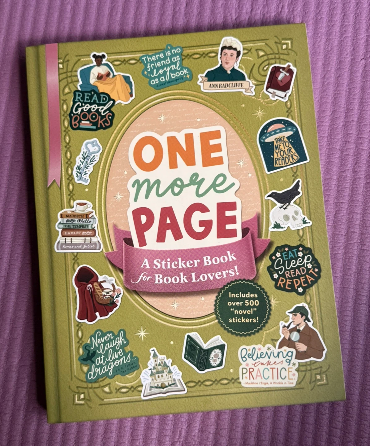 NEW✨Sticker Book for Book Lovers