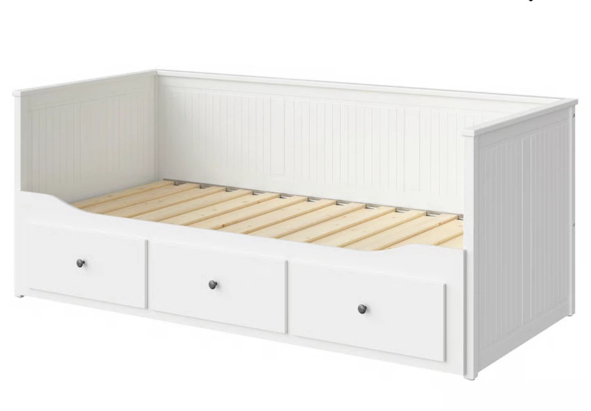 White daybed with 3 Drawers - photo 3