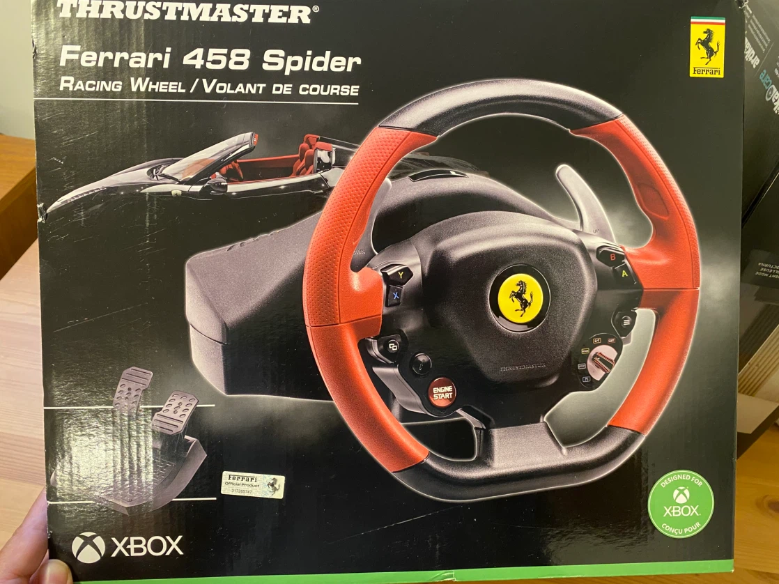 Thrustmaster Ferrari 458 Spider Racing Wheel