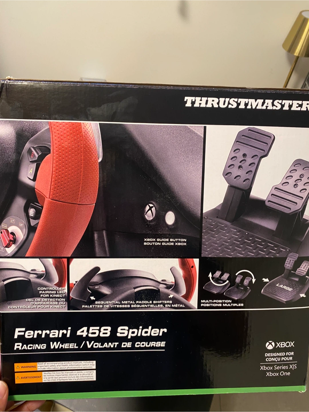 Thrustmaster Ferrari 458 Spider Racing Wheel - photo 3
