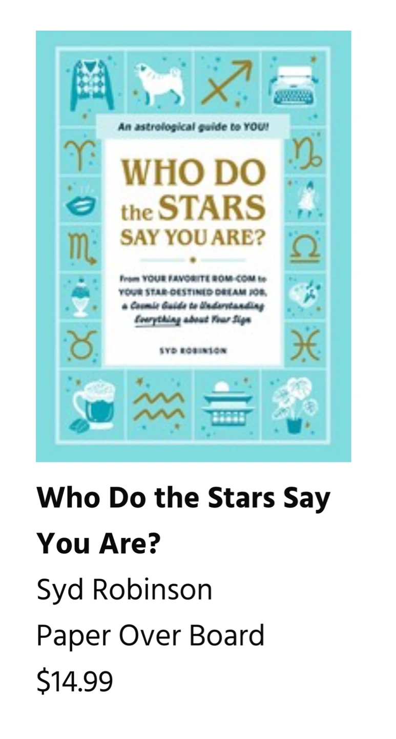NEW✨Who Do the Stars Say You Are? Astrological Guide Book - photo 3
