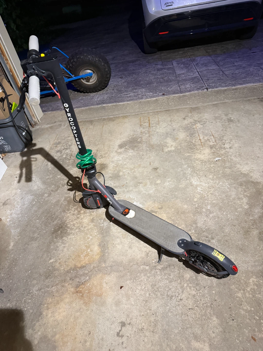 Gyrocopters Electric Scooter in Grey