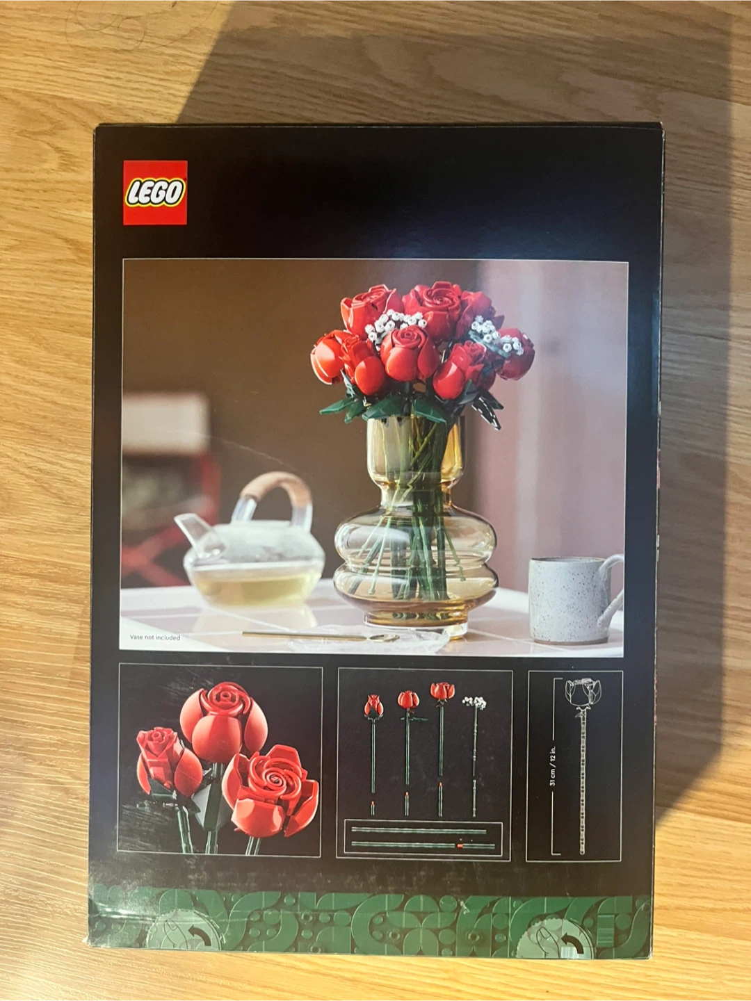LEGO Botanical Collection Bouquet of Roses Building Set - photo 2