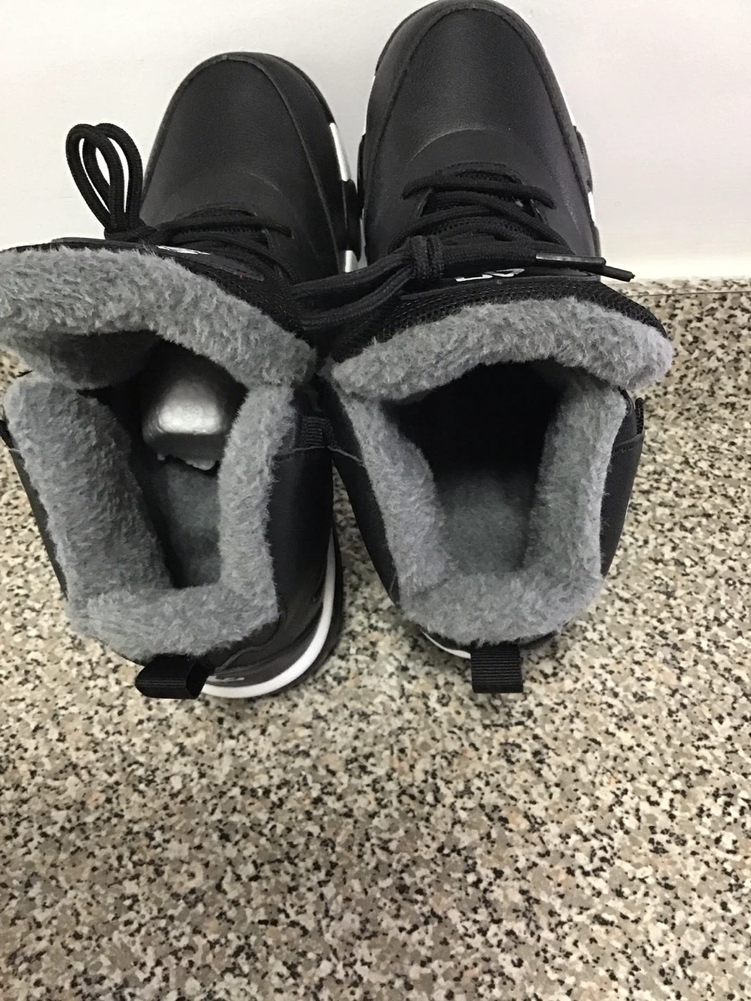 AOPLUS Men's Mid-Top Winter Basketball Shoes - photo 3
