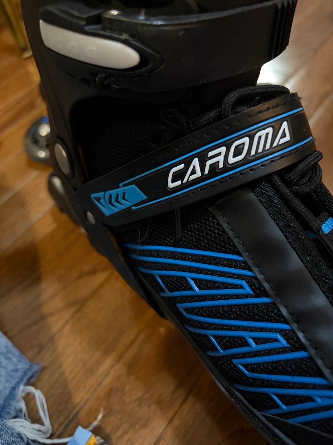 Adjustable Inline Skates with Light Up Wheels- worn once - photo 2