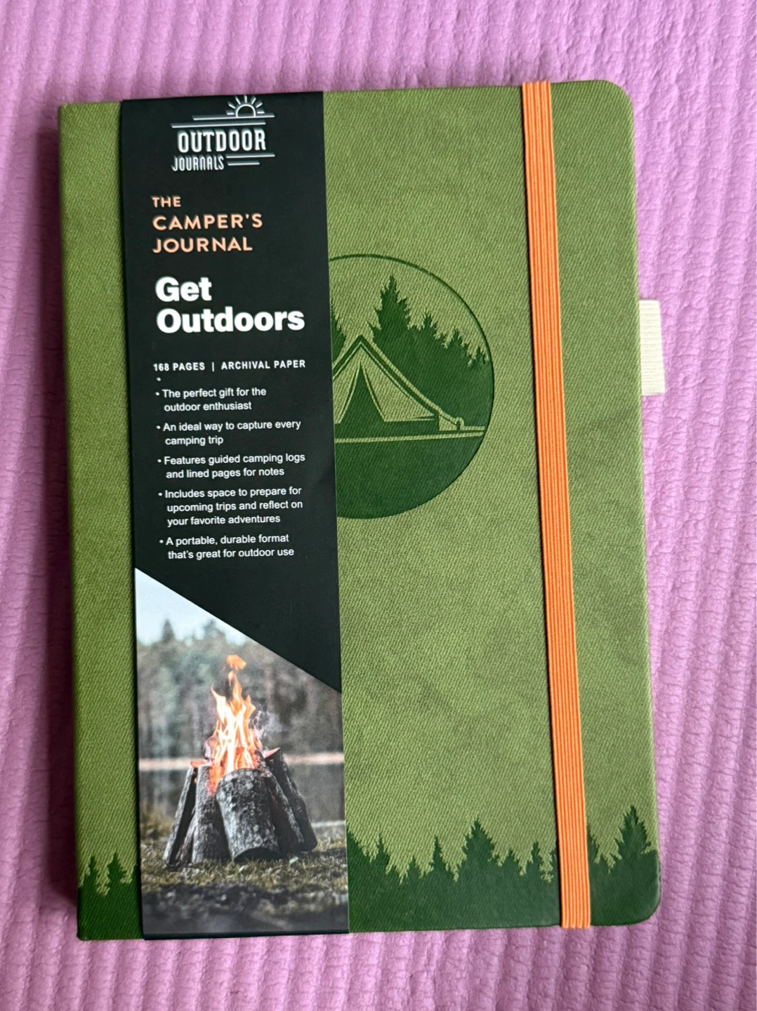 NEW✨The Camper's Journal Outdoor Journal Camping Log Book