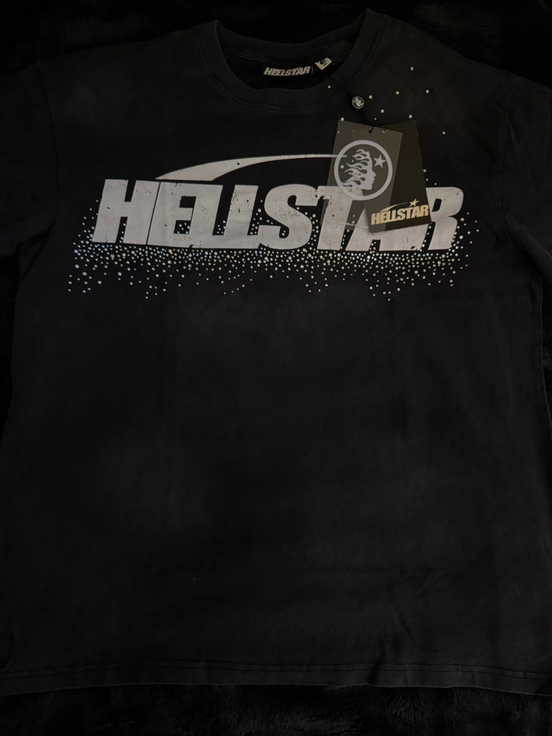Hellstar Black Graphic T-Shirt