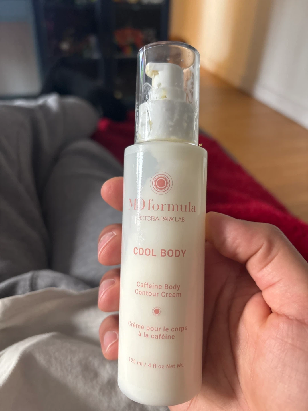 MD Formula Cool Body Caffeine Body Contour Cream 125ml