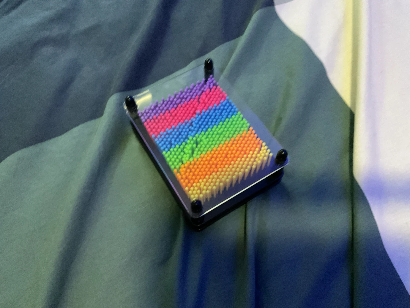 Rainbow Pin Art Toy