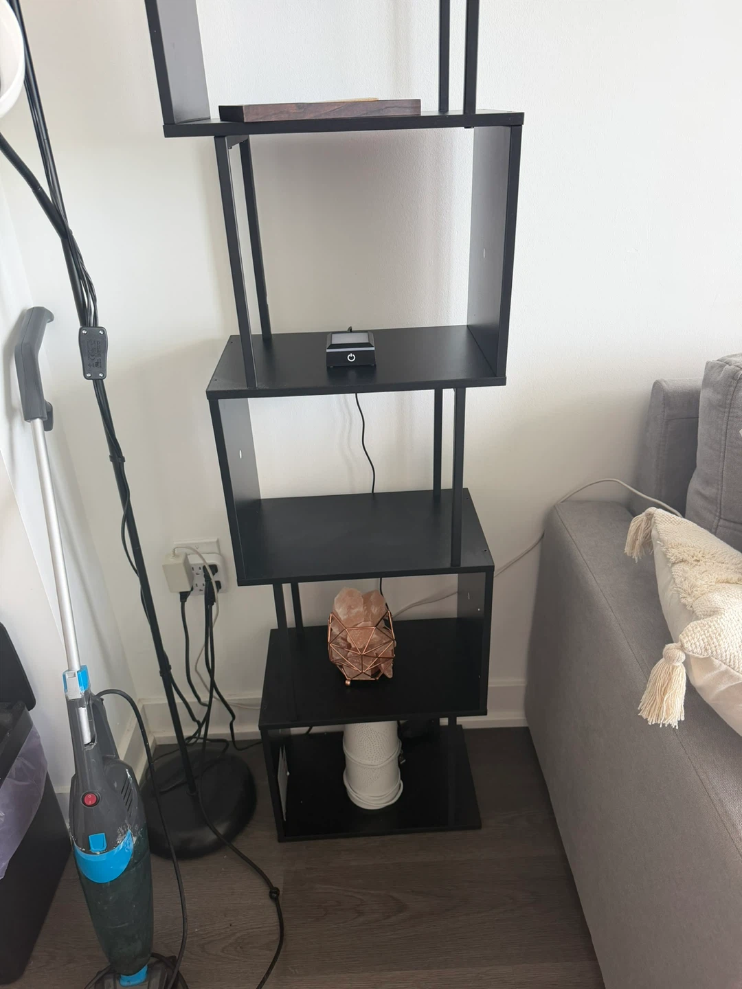 Black Modern Bookshelf - photo 4