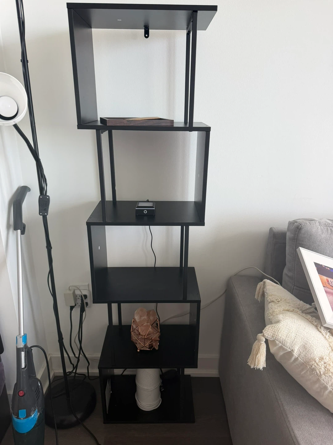 Black Modern Bookshelf - photo 3