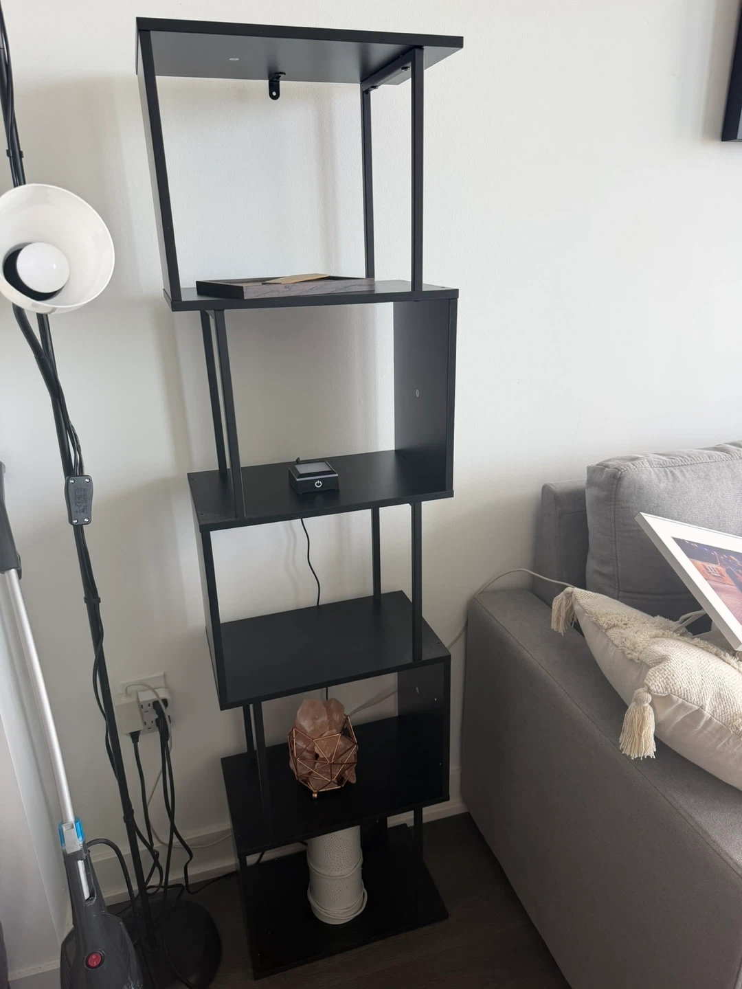Black Modern Bookshelf - photo 2