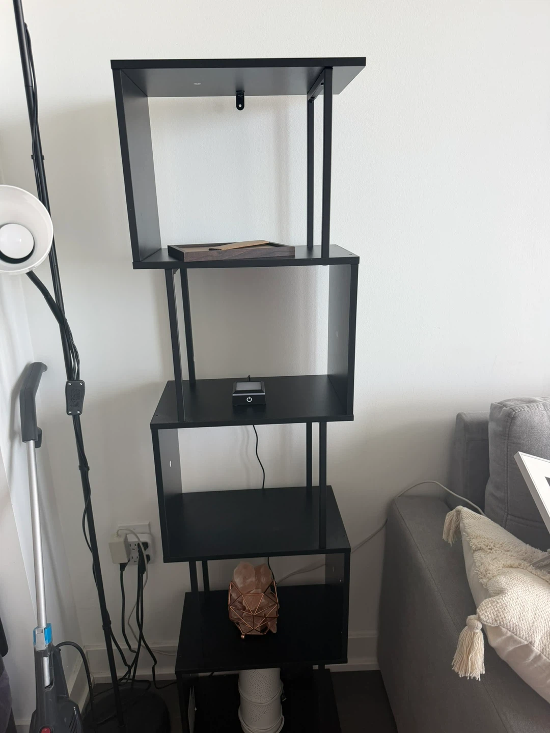 Black Modern Bookshelf