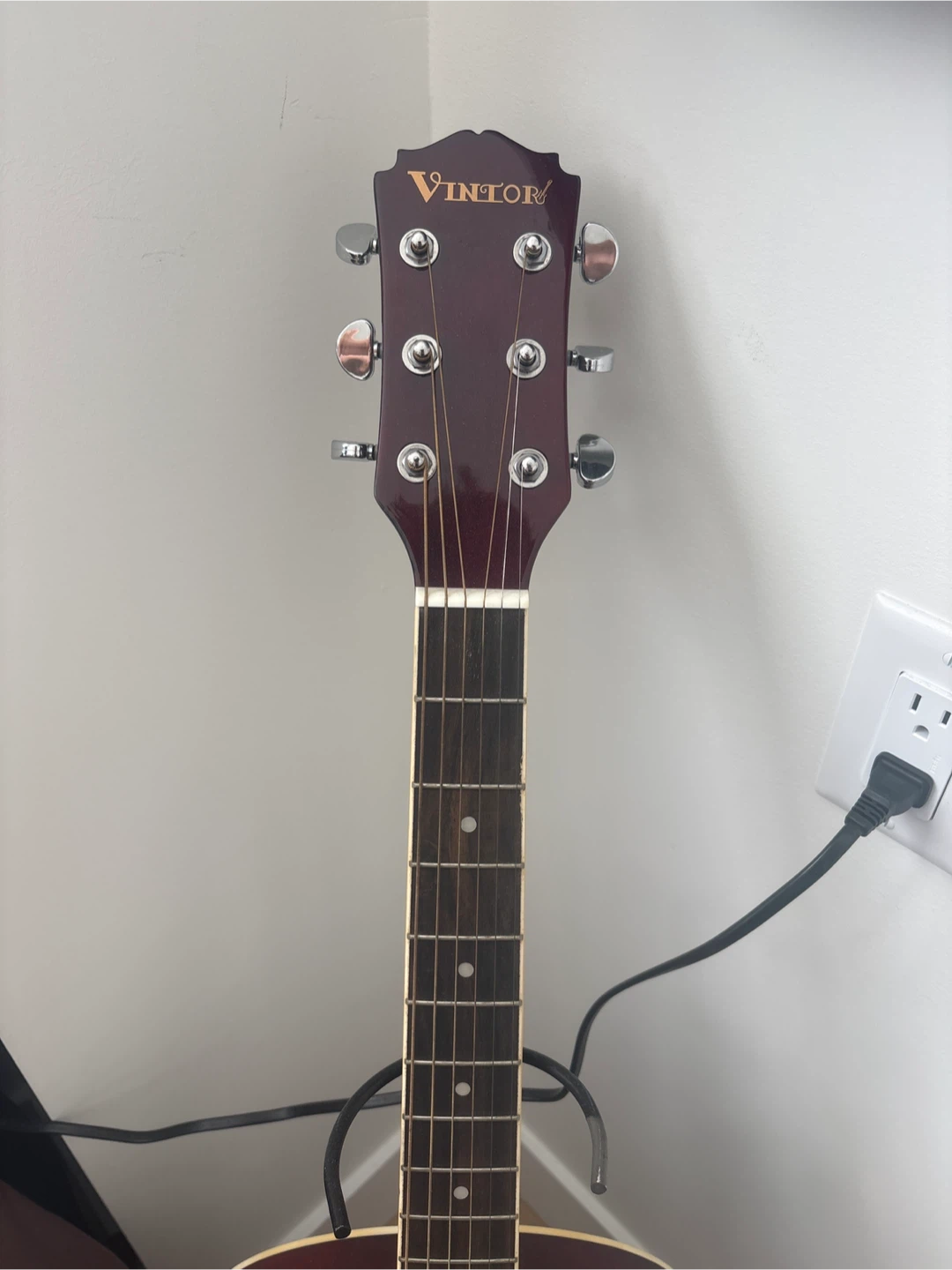 Vintor Acoustic Guitar & Corona soft padded case - photo 3