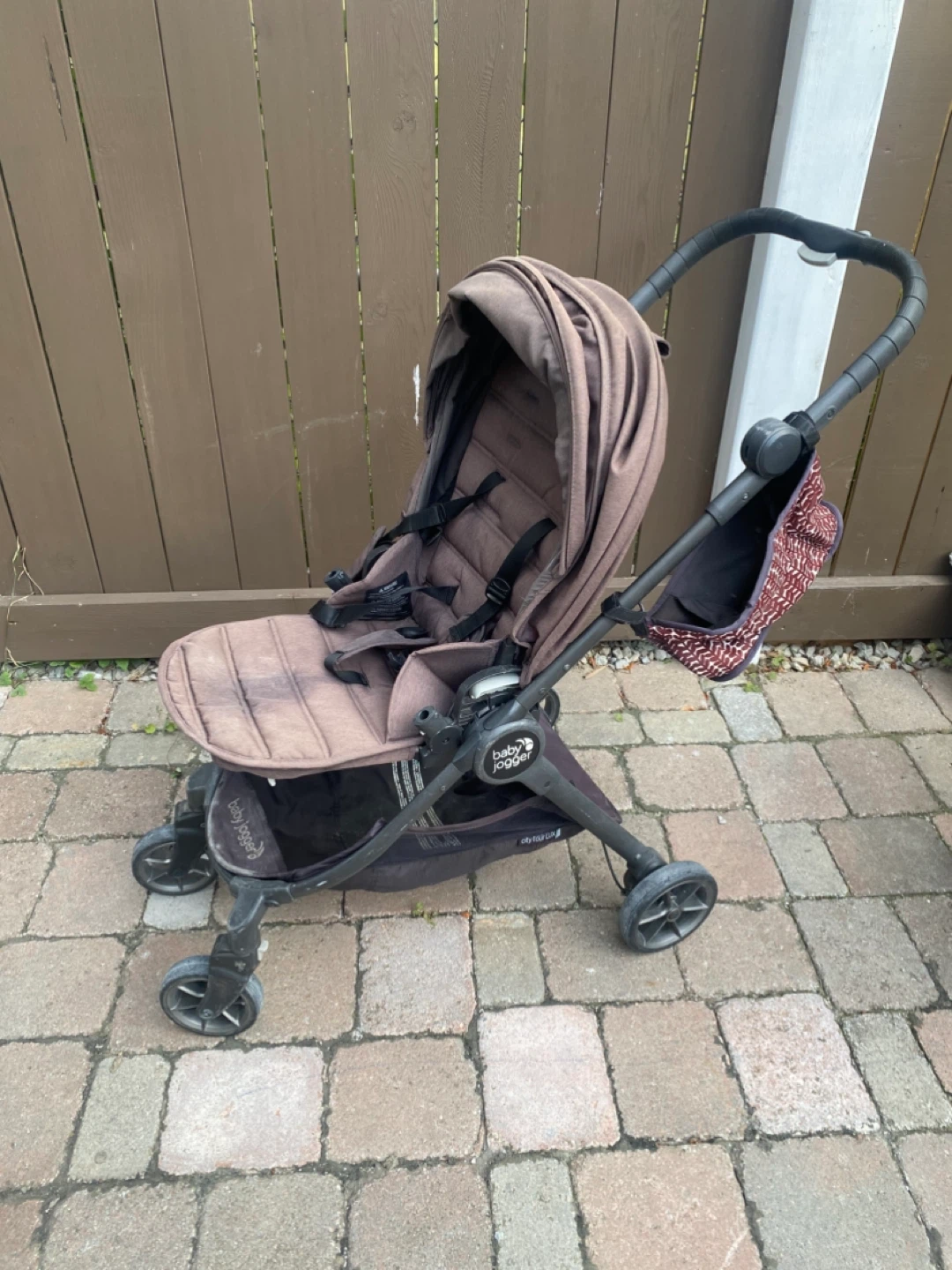 Baby Jogger City Tour Lux stroller in brown