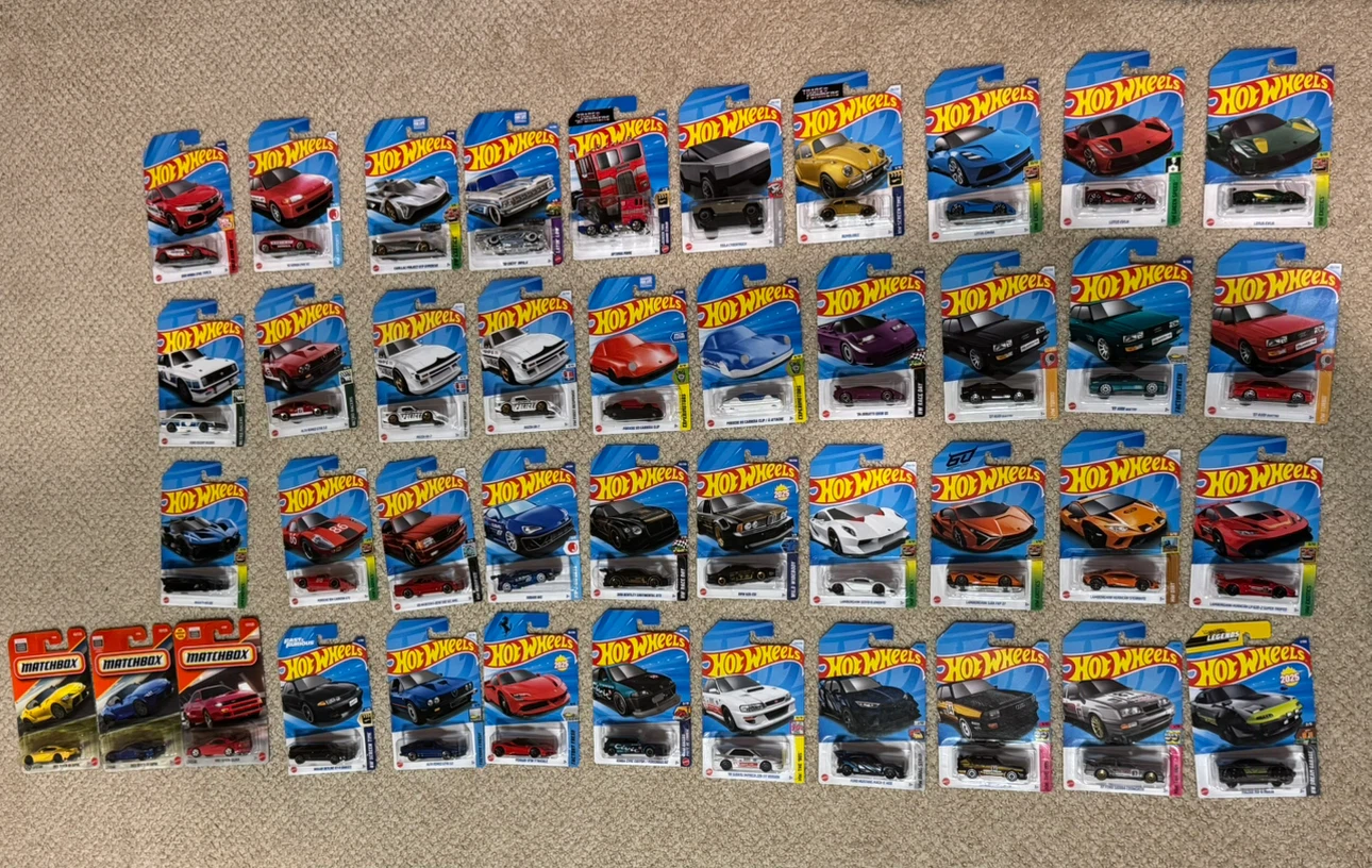 Hot Wheels and Matchbox