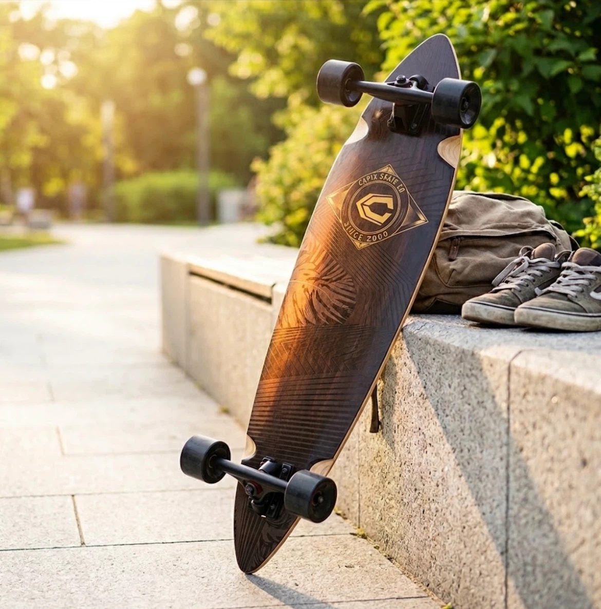 PRICE NEGOTIABLE Capix Skate Co. Longboard Skateboard