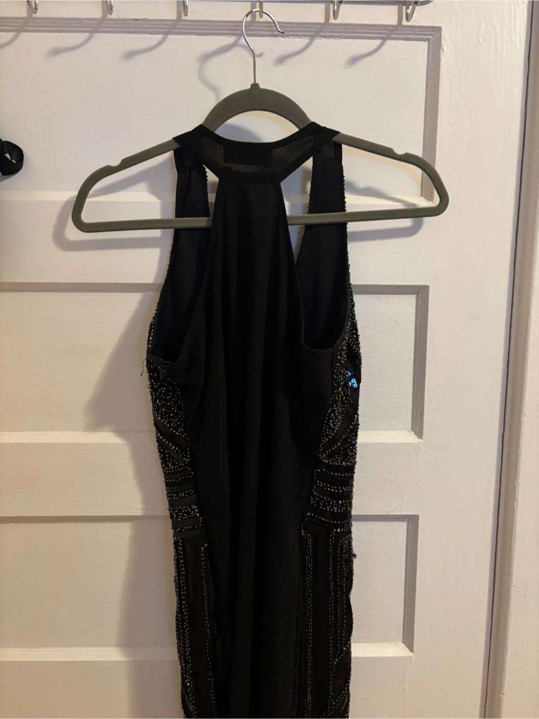 Black Embellished Flapper Dress - photo 3