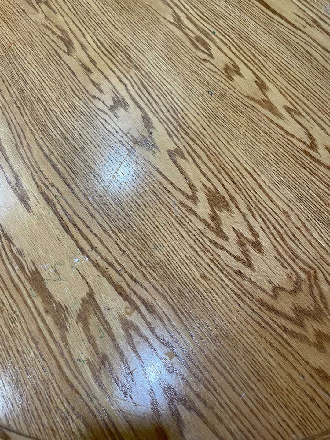 Oak Pedestal Dining Table Set - photo 5